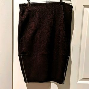 EUC Wilfred Lace Knee-Length Skirt